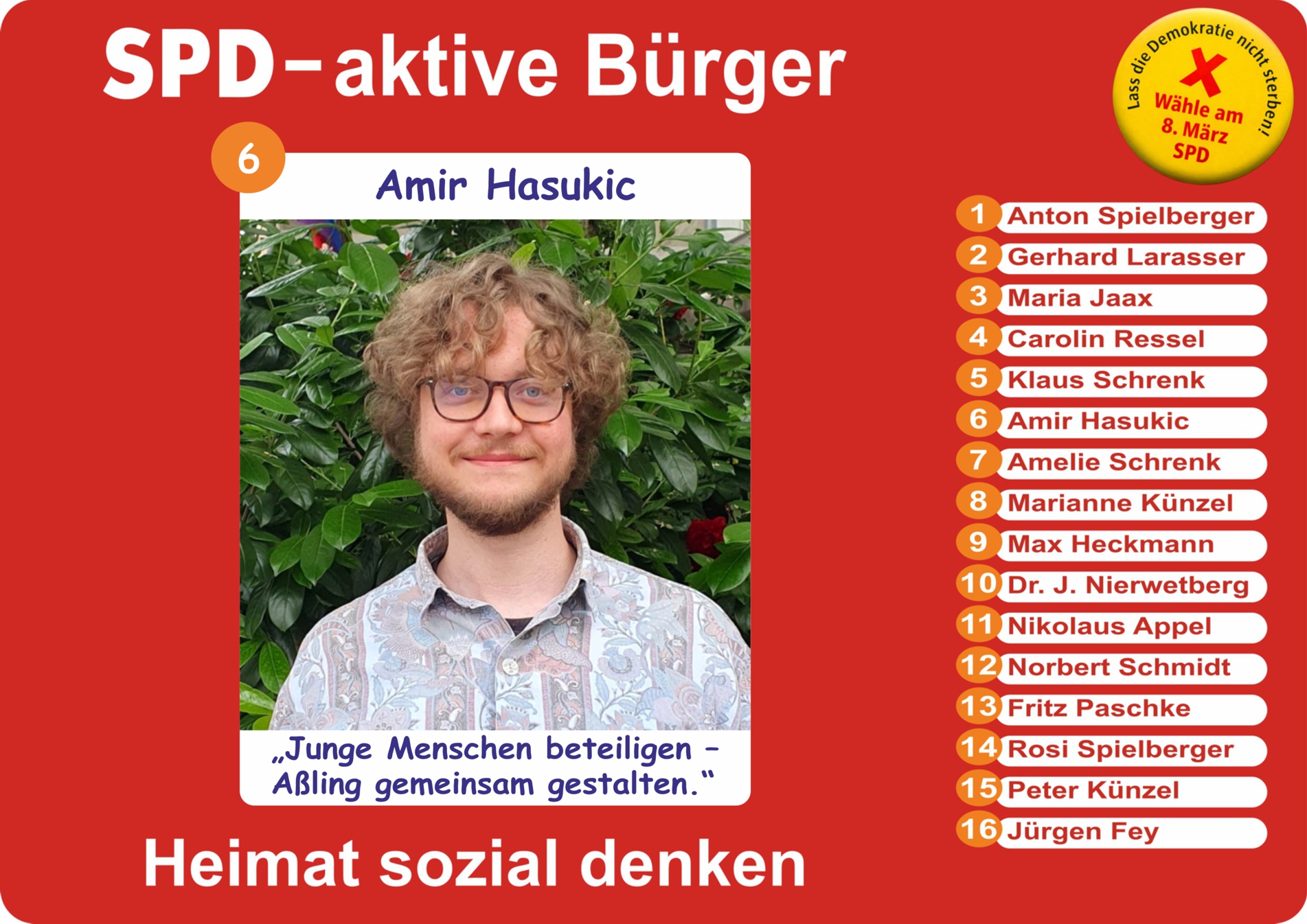 SPD-aktive Bürger – Kandidatinnen und Kandidaten