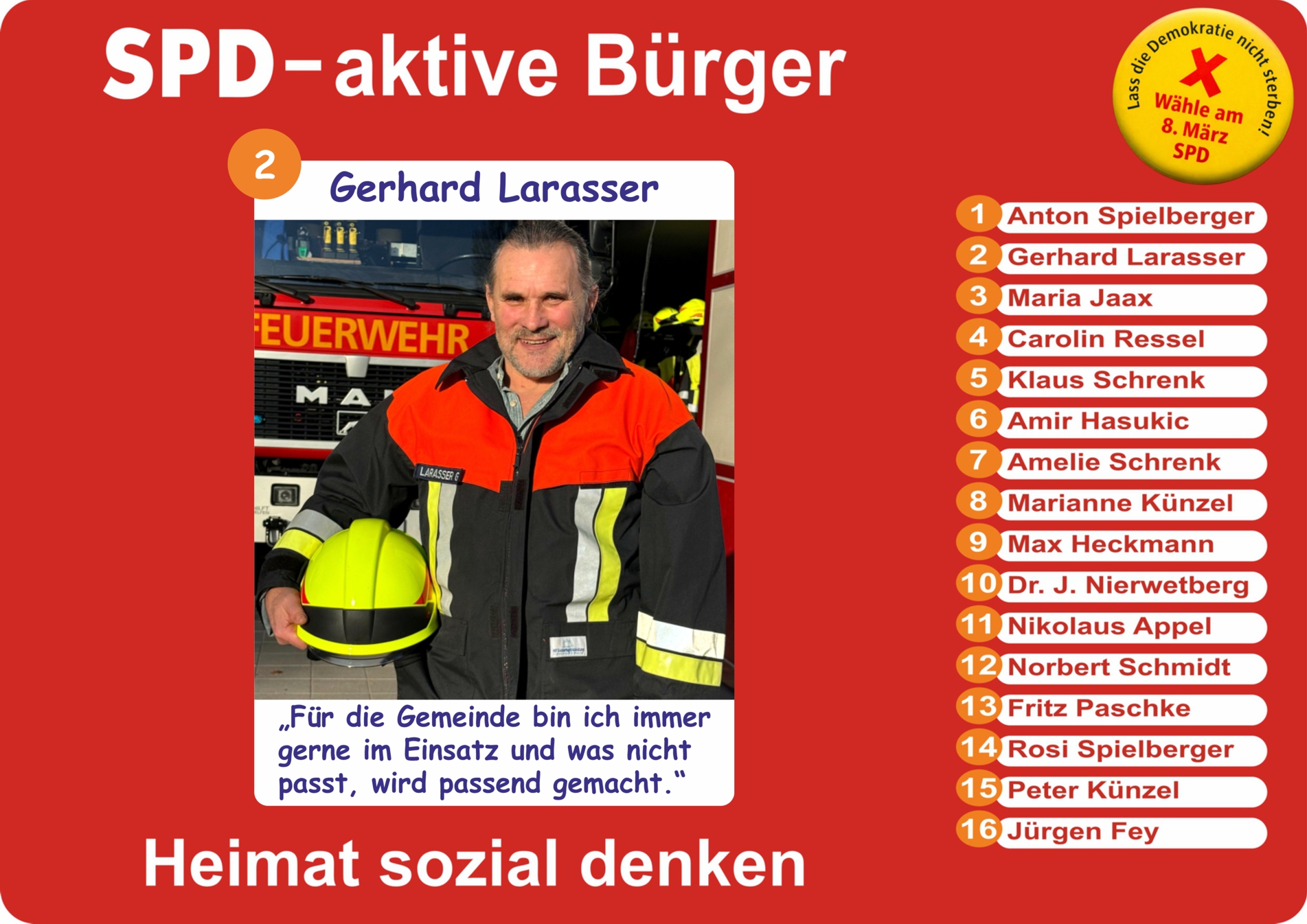 SPD-aktive Bürger – Kandidatinnen und Kandidaten