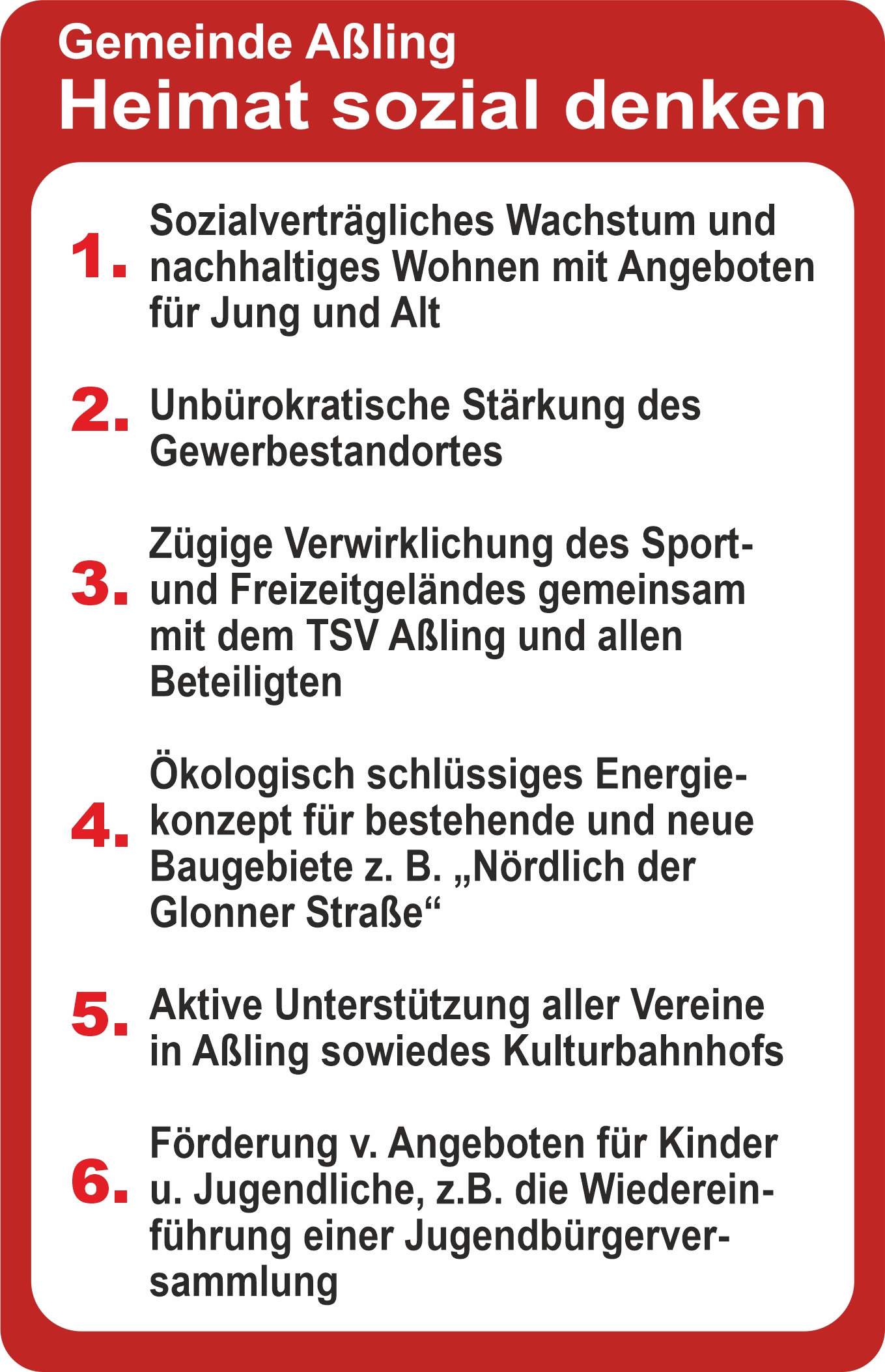 Dafür stehen wir – Bild 1